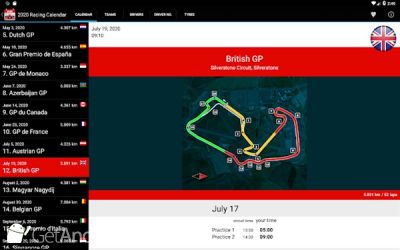 دانلود Racing Calendar 2020 (No Ads) اندروید