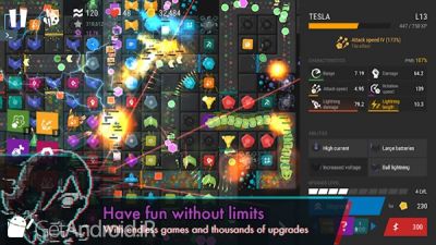 دانلود Infinitode 2 - Infinite Tower Defense اندروید