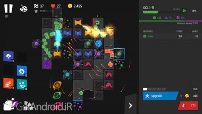 دانلود Infinitode 2 - Infinite Tower Defense اندروید