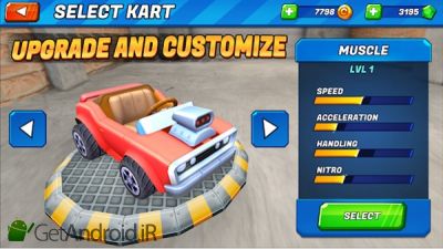 دانلود Boom Karts - Multiplayer Kart Racing اندروید