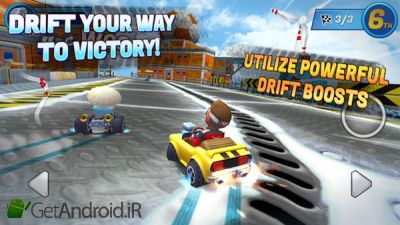 دانلود Boom Karts - Multiplayer Kart Racing اندروید