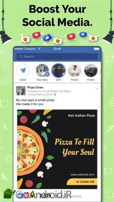 دانلود Social Media Post Maker, Planner, Graphic Design اندروید