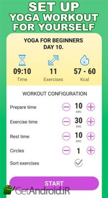 دانلود Hatha yoga for beginners－Daily home poses & videos اندروید