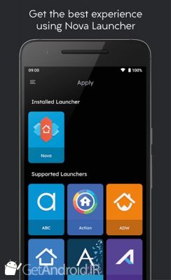 دانلود Darkful Icon Pack - Theme for ApexNova Launcher اندروید