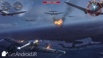 دانلود Sky Gamblers Storm Raiders 2 اندروید