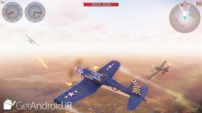 دانلود Sky Gamblers Storm Raiders 2 اندروید