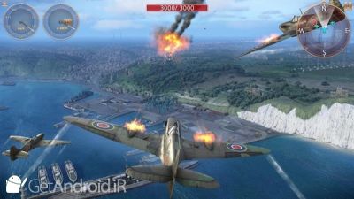 دانلود Sky Gamblers Storm Raiders 2 اندروید