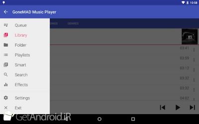 دانلود GoneMAD Music Player (Trial) اندروید