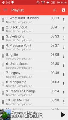 دانلود GoneMAD Music Player (Trial) اندروید