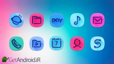 دانلود ﻿Unicorn Dark - Icon Pack اندروید