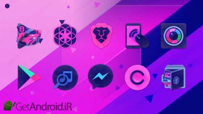 دانلود ﻿Unicorn Dark - Icon Pack اندروید