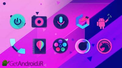 دانلود ﻿Unicorn Dark - Icon Pack اندروید