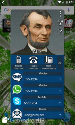 دانلود Mad Contacts Widget اندروید