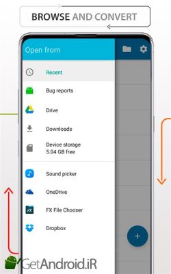 دانلود All Files Converter - PDF, DOC, JPG, GIF, MP3, AVI اندروید