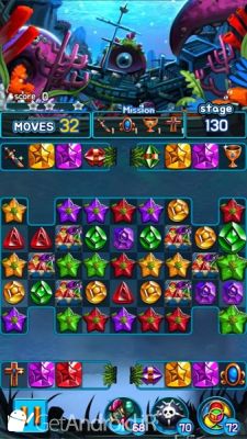 دانلود Jewel Kraken Match 3 Jewel Blast اندروید