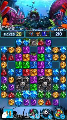 دانلود Jewel Kraken Match 3 Jewel Blast اندروید