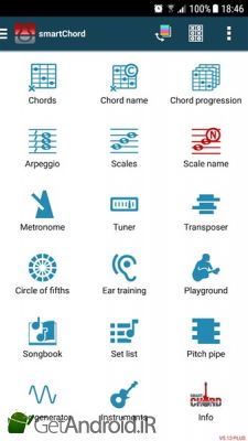 دانلود برنامه smart Chords & tools اندروید