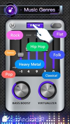 دانلود EQ & Bass Booster Pro - metal اندروید