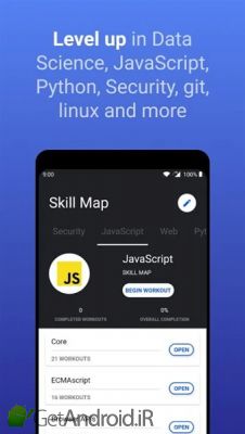 دانلود Enki Learn data science, coding, tech skills اندروید