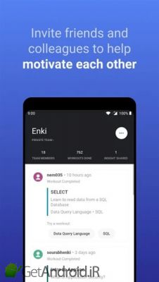 دانلود Enki Learn data science, coding, tech skills اندروید