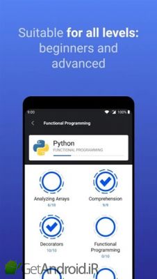 دانلود Enki Learn data science, coding, tech skills اندروید