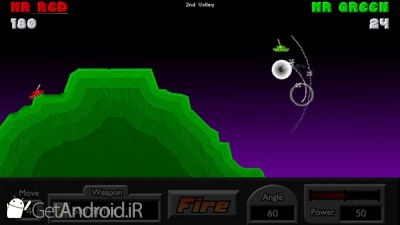 دانلود Pocket Tanks اندروید