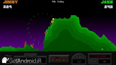 دانلود Pocket Tanks اندروید