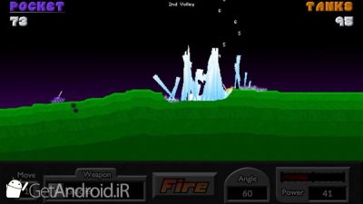 دانلود Pocket Tanks اندروید