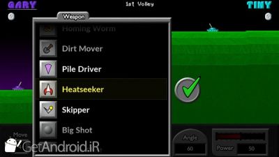 دانلود Pocket Tanks اندروید