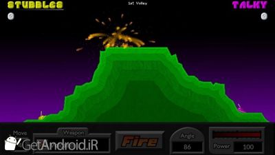 دانلود Pocket Tanks اندروید