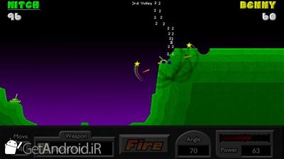 دانلود Pocket Tanks اندروید