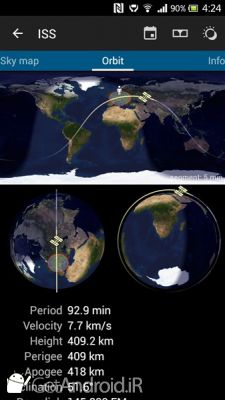 دانلود برنامه Heavens-Above Pro اندروید
