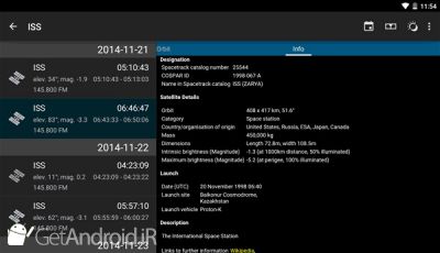 دانلود برنامه Heavens-Above Pro اندروید