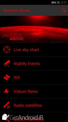 دانلود برنامه Heavens-Above Pro اندروید