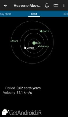 دانلود برنامه Heavens-Above Pro اندروید
