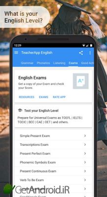 دانلود برنامه English Grammar Phonetics اندروید