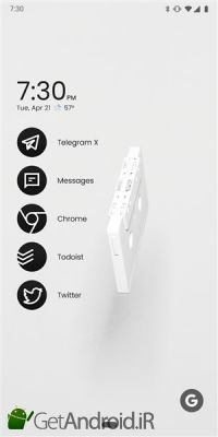 دانلود برنامه MNML DARK - Adaptive Icon Pack اندروید