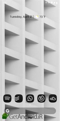 دانلود برنامه MNML DARK - Adaptive Icon Pack اندروید