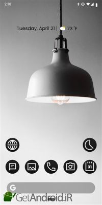 دانلود برنامه MNML DARK - Adaptive Icon Pack اندروید