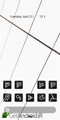 دانلود برنامه MNML DARK - Adaptive Icon Pack اندروید