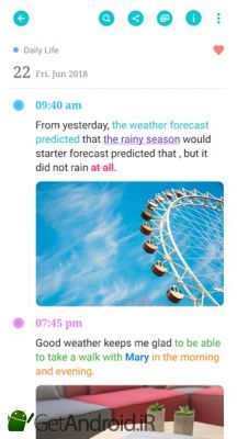 دانلود DecoDiary - Timeline Diary اندروید