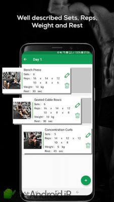 دانلود Fitvate - Home & Gym Workout Trainer Fitness Plans اندروید