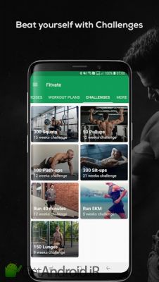 دانلود Fitvate - Home & Gym Workout Trainer Fitness Plans اندروید