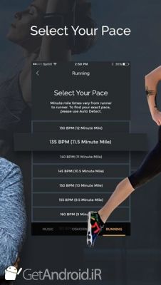 دانلود Fit Radio Workout Music & Coach اندروید