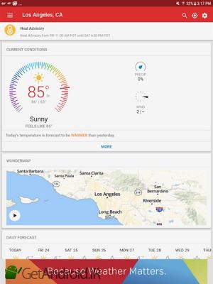 دانلود Weather Underground - Hyperlocal Weather Maps اندروید
