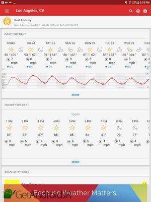 دانلود Weather Underground - Hyperlocal Weather Maps اندروید