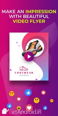 دانلود Flyer Maker, Poster Maker With Video اندروید