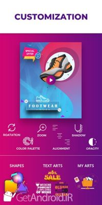 دانلود Flyer Maker, Poster Maker With Video اندروید