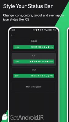 دانلود Super Status Bar - Gestures, Notifications & more اندروید