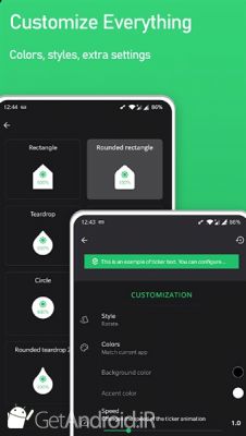 دانلود Super Status Bar - Gestures, Notifications & more اندروید